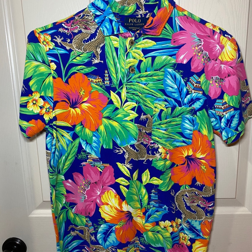 Men’s Ralph Lauren Hawaiian Dragon shirt.